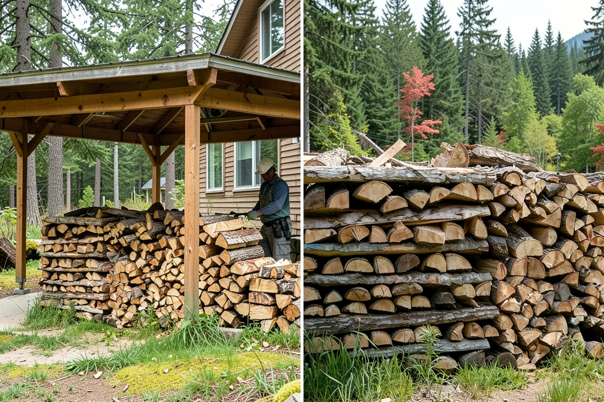 Urban Wood Recycling in Lyman, Skagit County, WA - Collect wood recovered from urban tree work