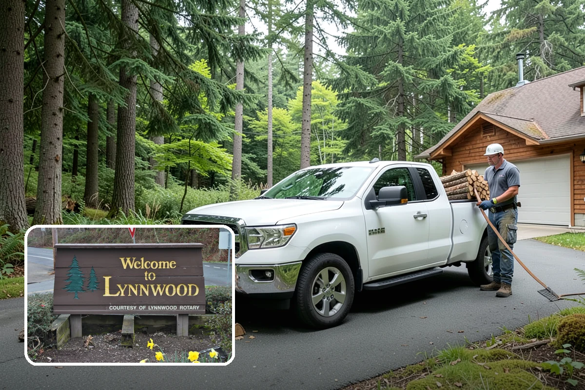Urban Wood Recycling in Lynnwood, Snohomish County, WA - Recovers urban tree wood that would be wasted