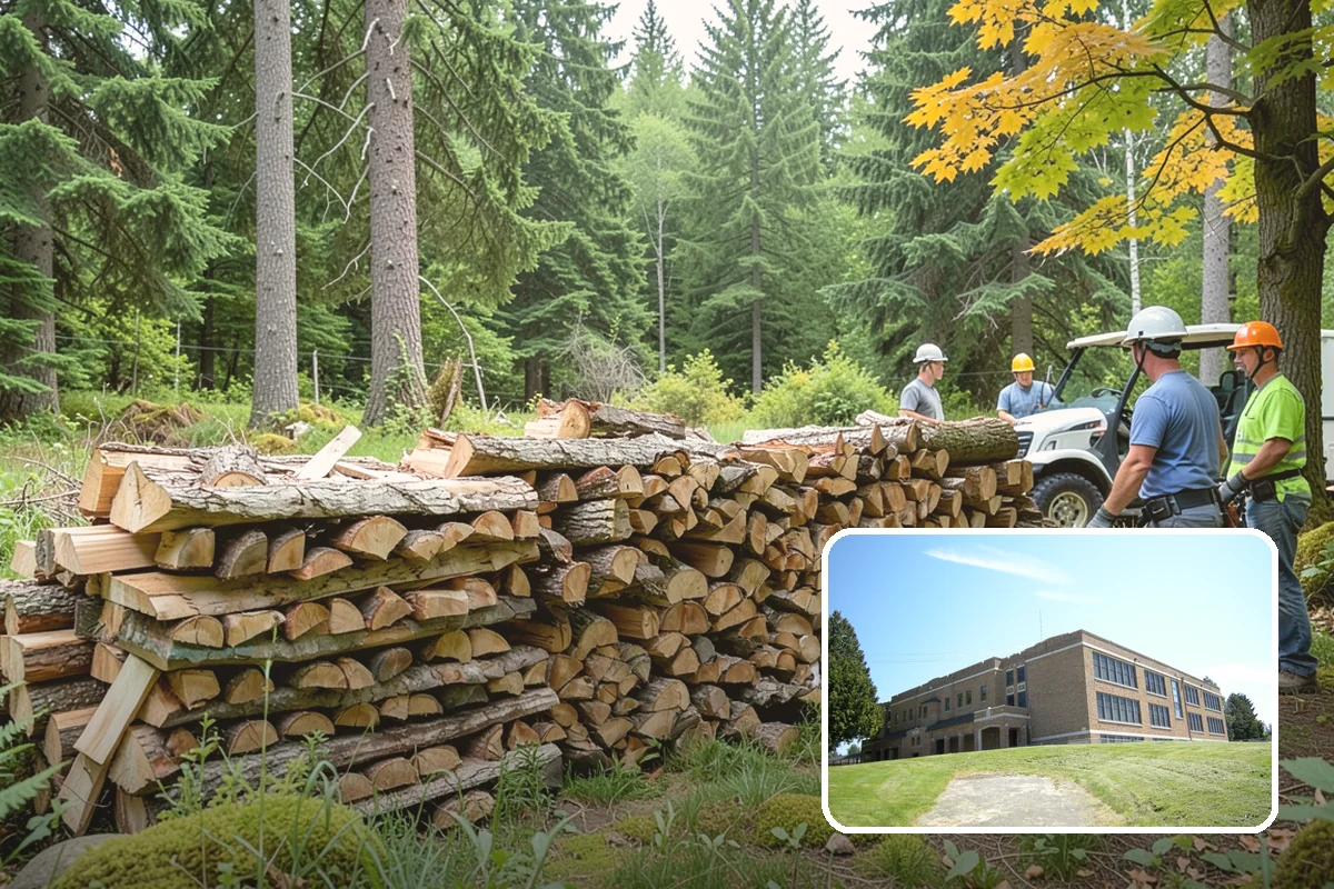 Urban Wood Recycling in Maple Valley, King County, WA - Recovers urban tree wood that would be wasted