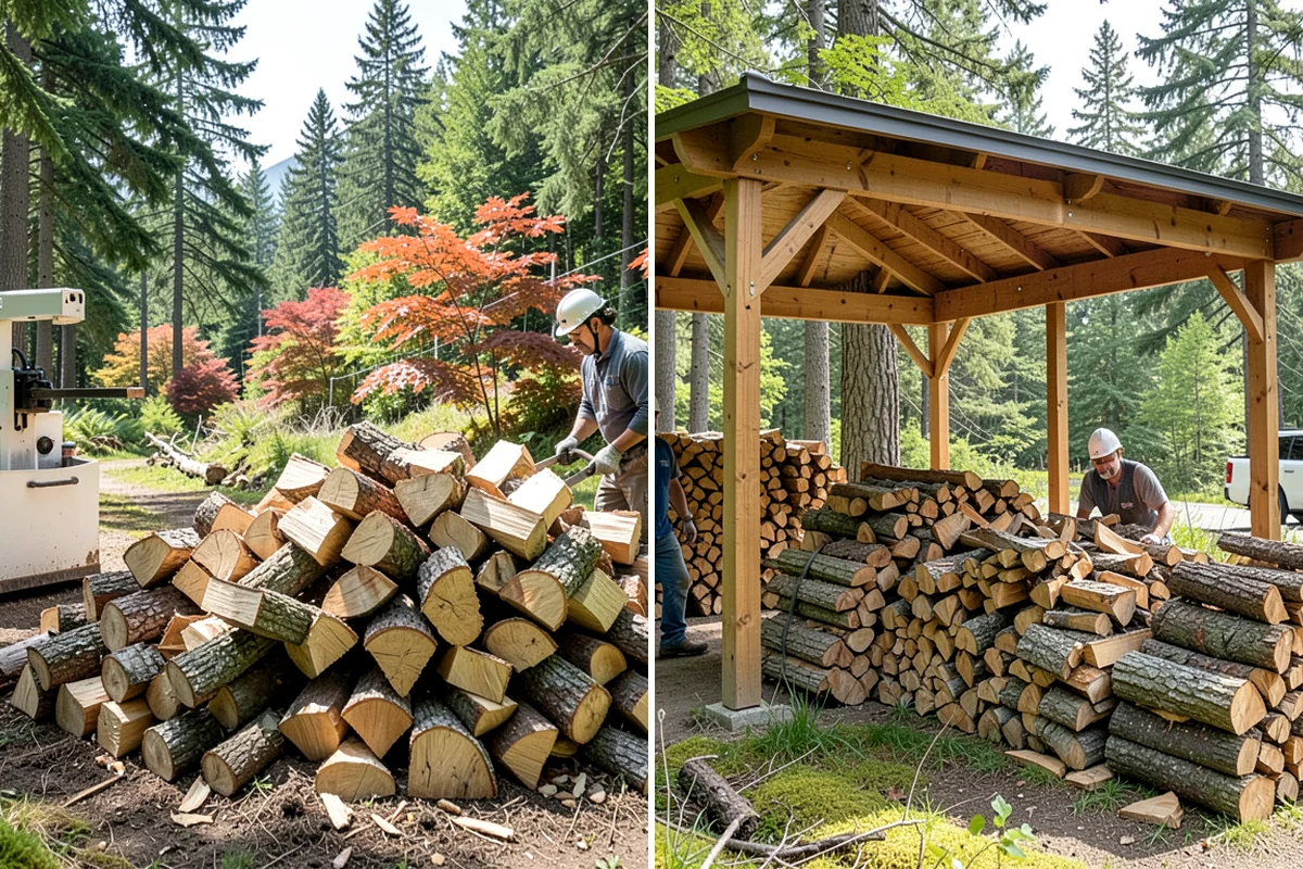 Urban Wood Recycling in Maple Valley, King County, WA - Collect wood recovered from urban tree work