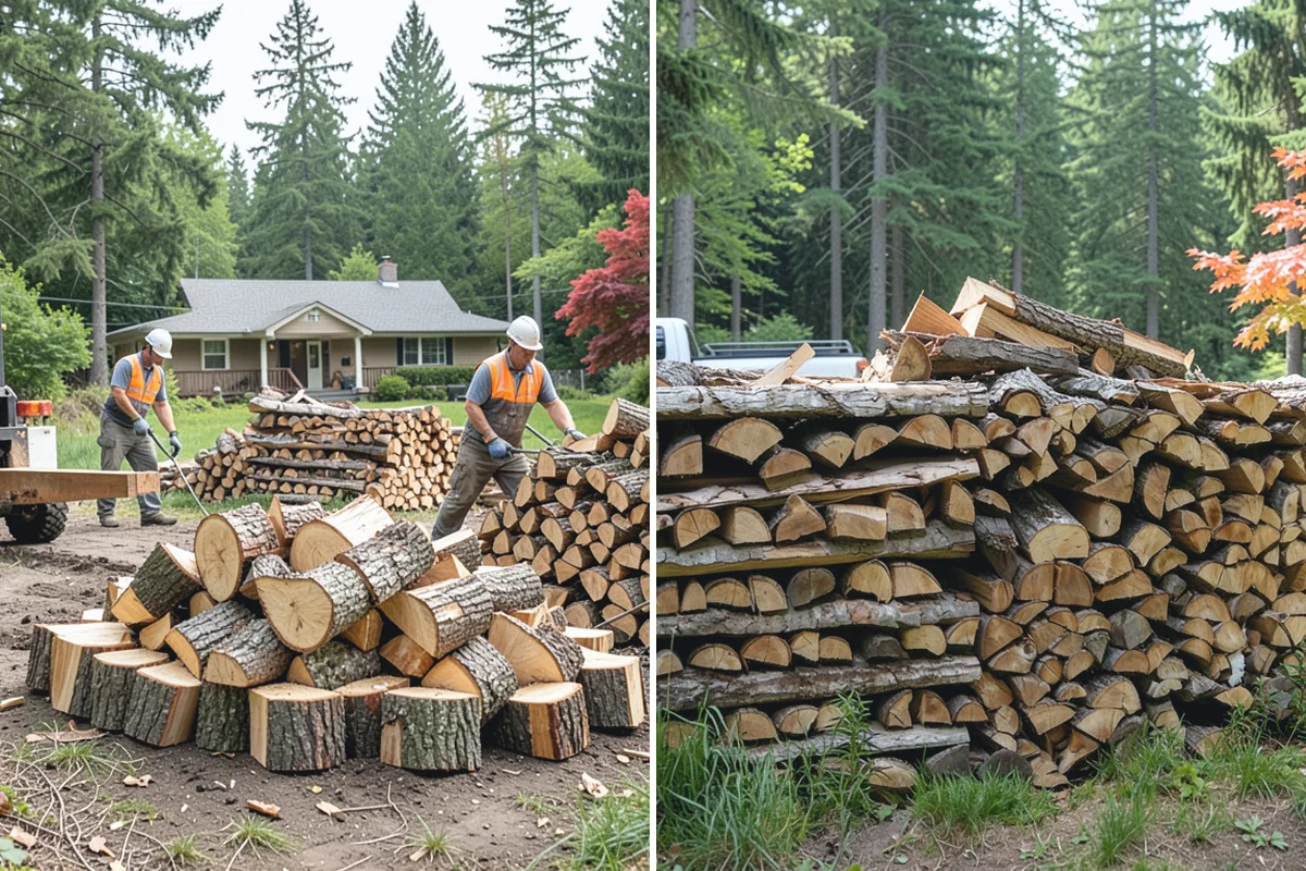 Urban Wood Recycling in Medina, King County, WA - Collect wood recovered from urban tree work