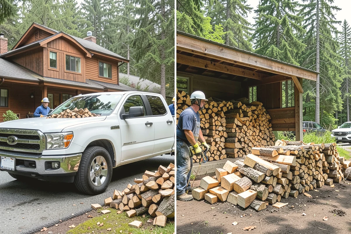 Urban Wood Recycling in Mill Creek, Snohomish County, WA - Collect wood recovered from urban tree work