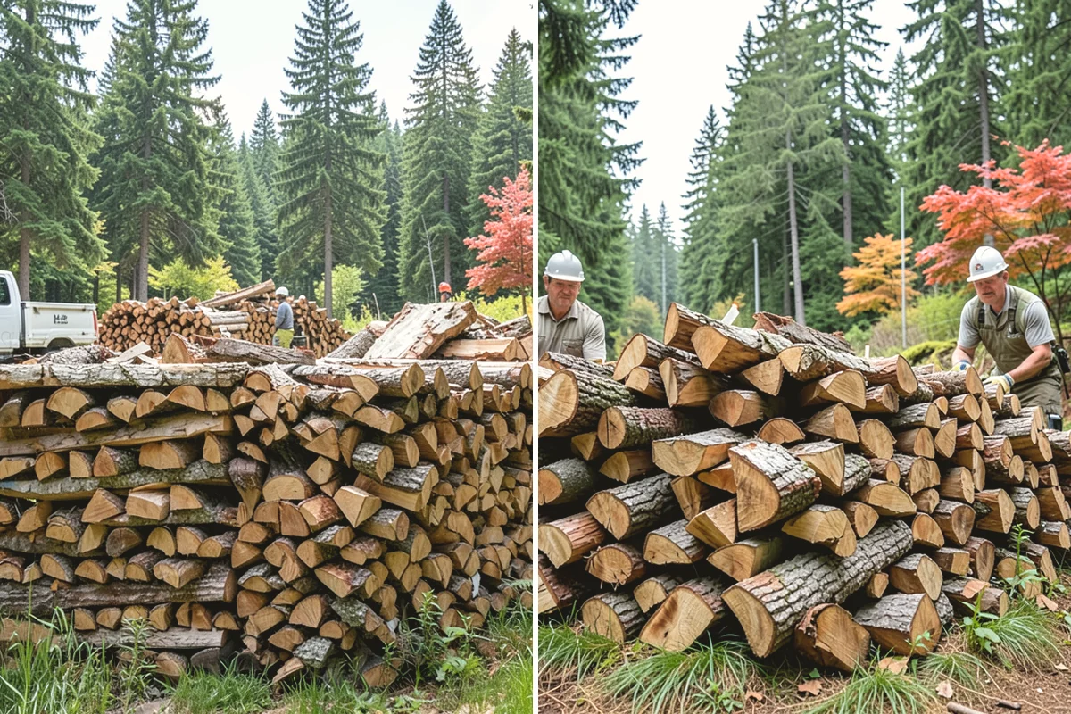 Urban Wood Recycling in Monroe, Snohomish County, WA - Collect wood recovered from urban tree work