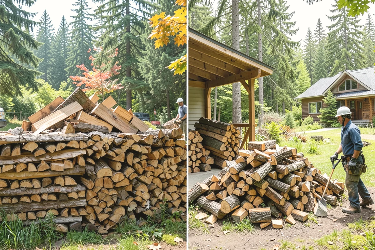Urban Wood Recycling in Mukilteo, Snohomish County, WA - Collect wood recovered from urban tree work
