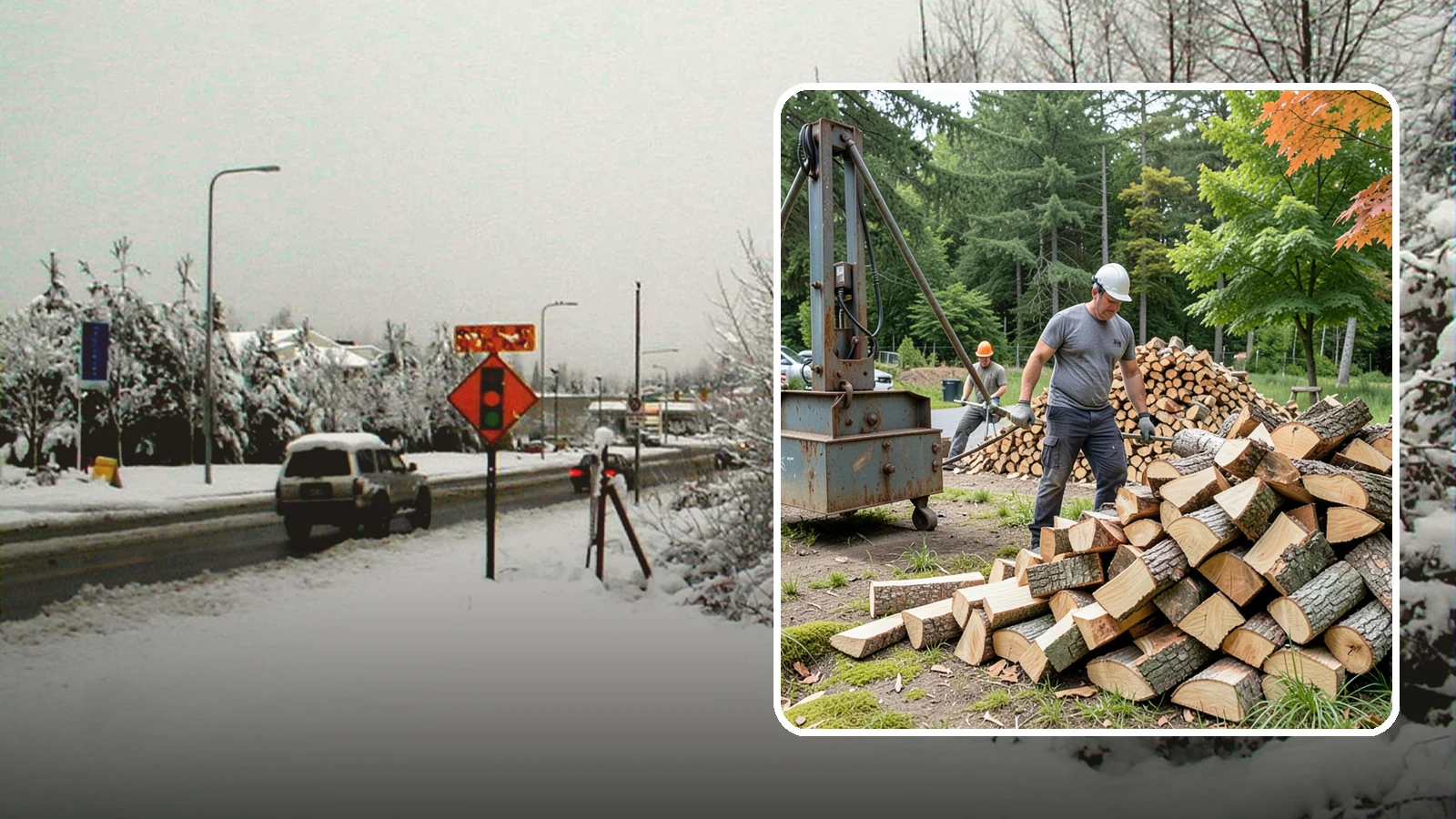 Urban Wood Recycling in Newcastle, King County, WA - We recover wood from urban tree work and turn it into firewood instead of letting it go to the chipper or landfill.