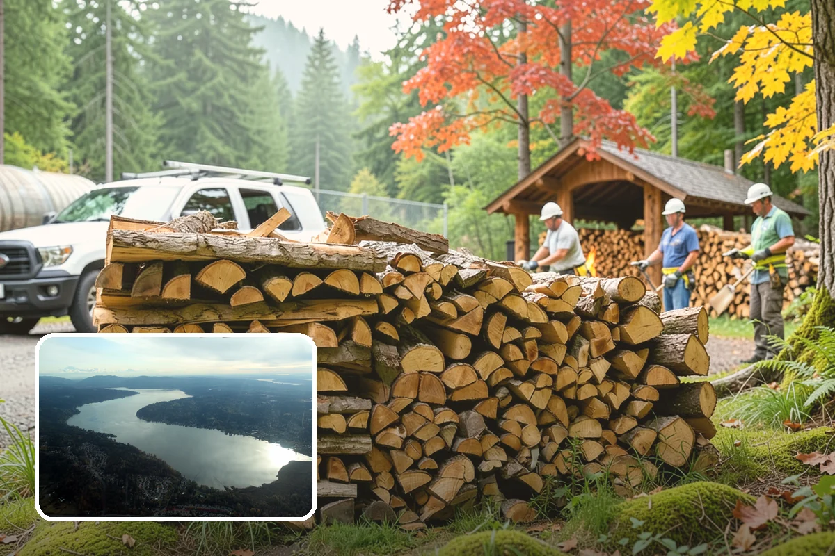 Urban Wood Recycling in Sammamish, King County, WA - Recovers urban tree wood that would be wasted