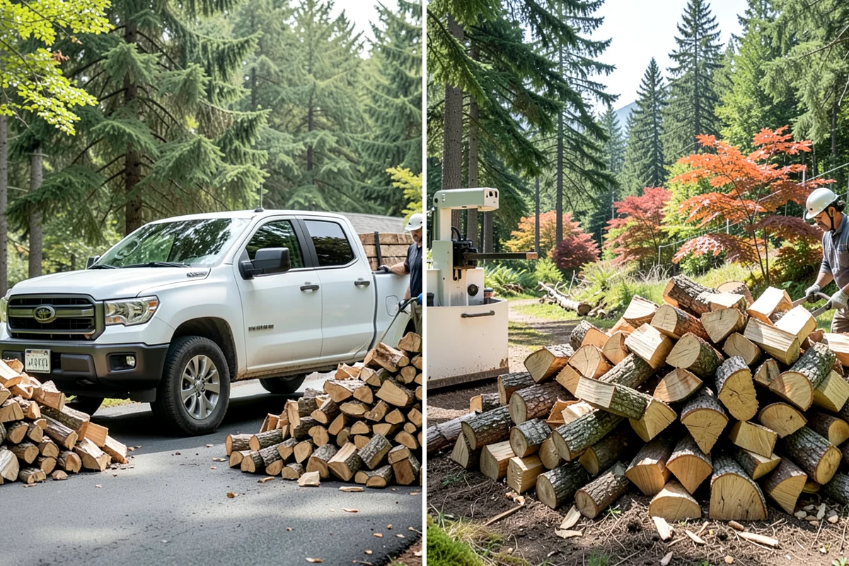 Urban Wood Recycling in SeaTac, WA - Collect wood recovered from urban tree work