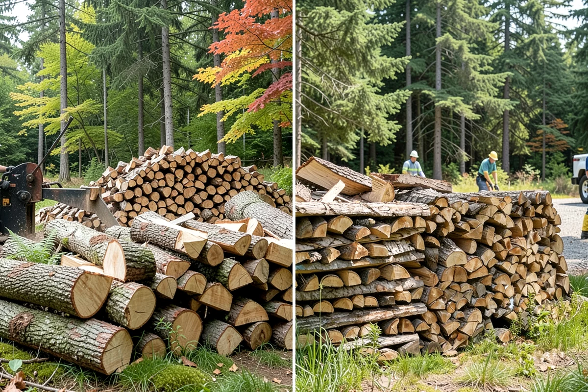 Urban Wood Recycling in Seattle, King County, WA - Collect wood recovered from urban tree work