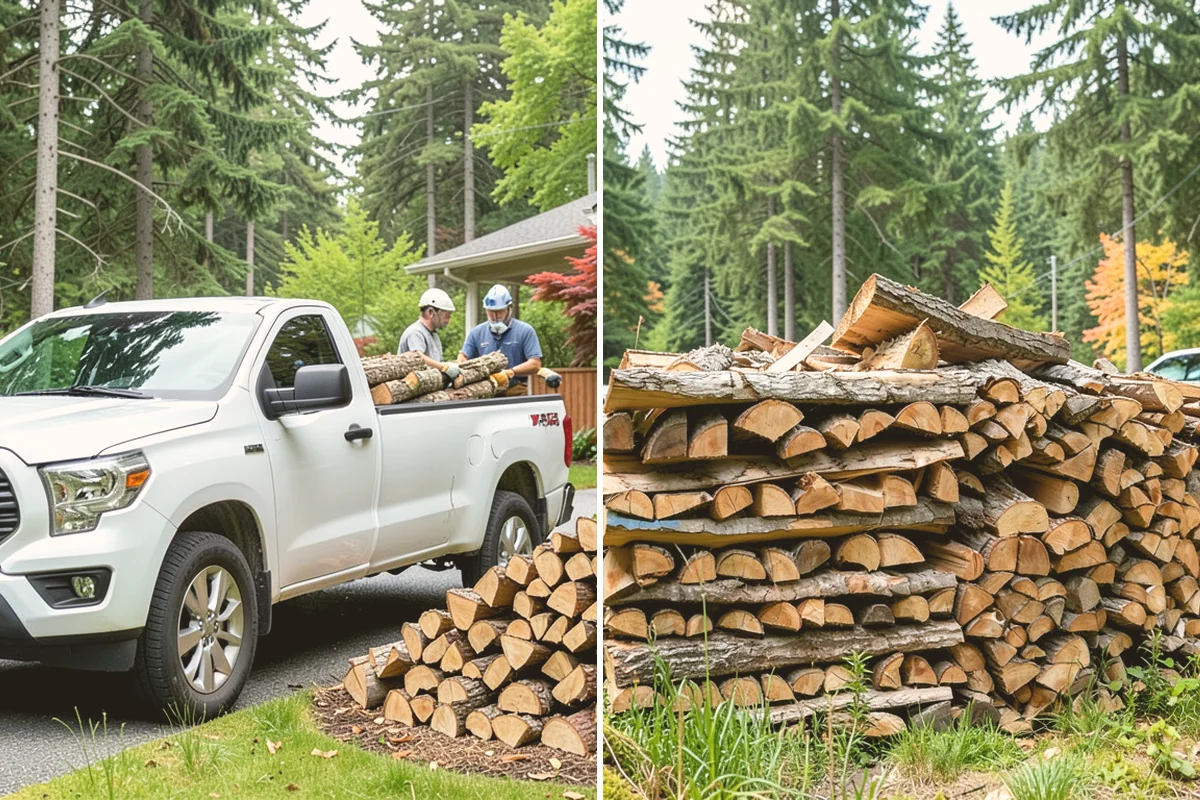 Urban Wood Recycling in Stanwood, Snohomish County, WA - Collect wood recovered from urban tree work