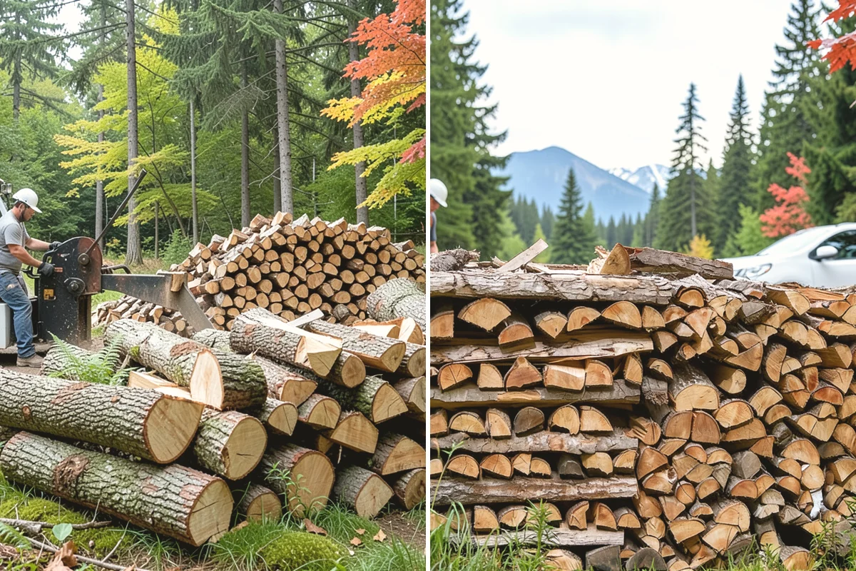 Urban Wood Recycling in Steilacoom, Pierce County, WA - Collect wood recovered from urban tree work