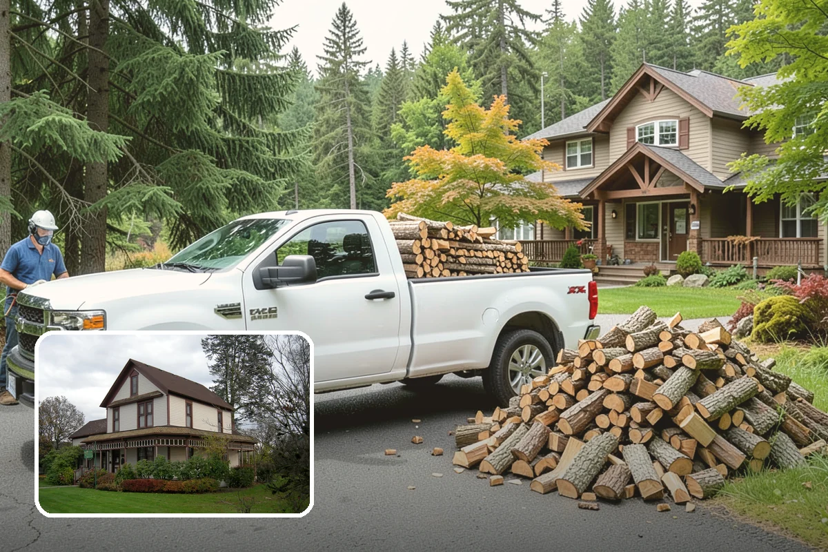 Urban Wood Recycling in Sumner, Pierce County, WA - Recovers urban tree wood that would be wasted