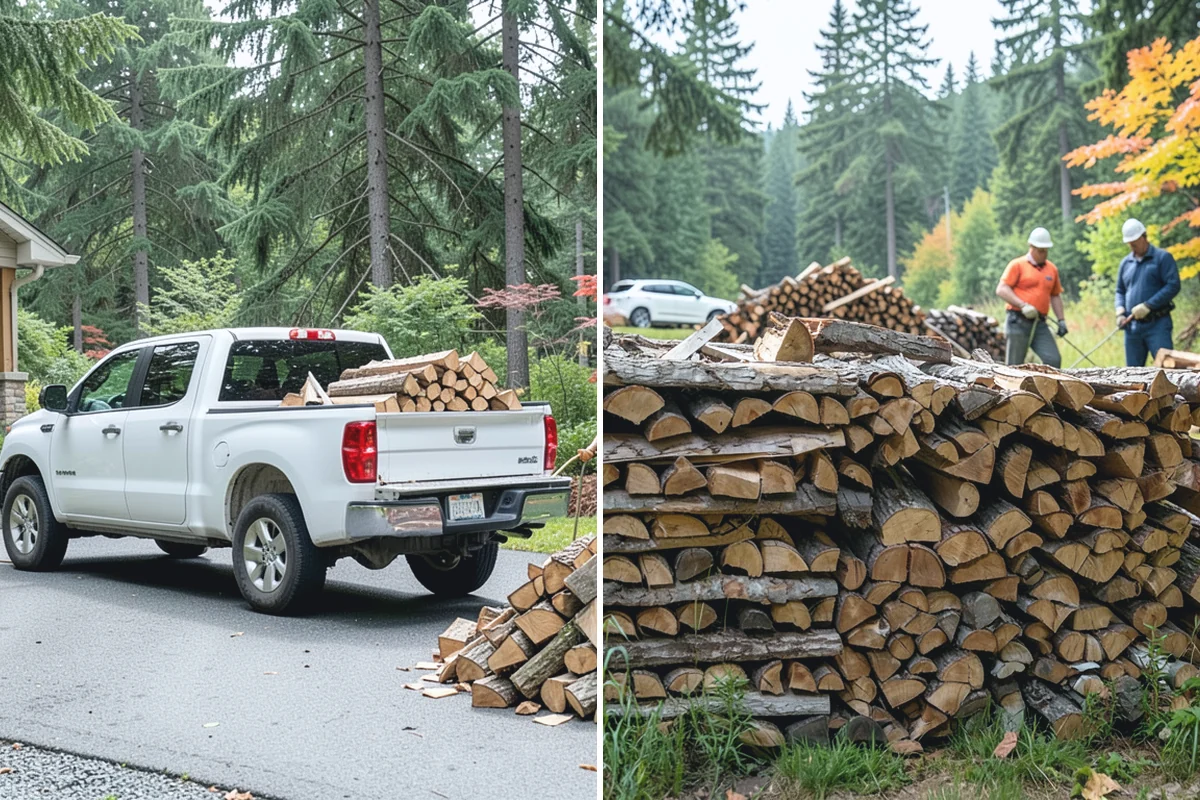 Urban Wood Recycling in Sumner, Pierce County, WA - Collect wood recovered from urban tree work