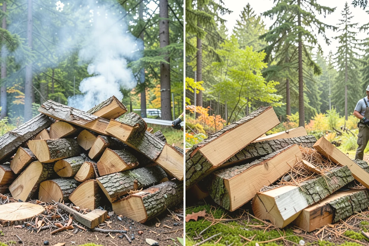 Urban Wood Recycling in Tacoma, Pierce County, WA - Collect wood recovered from urban tree work