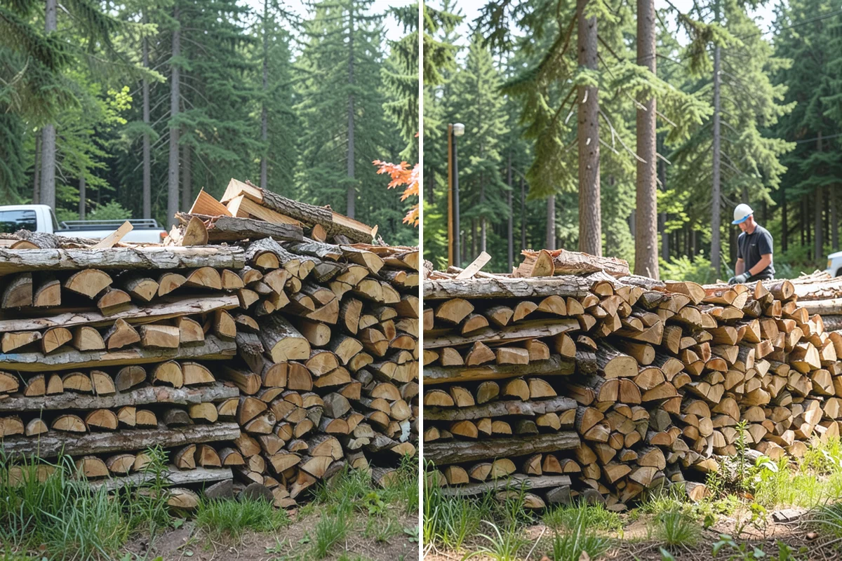 Urban Wood Recycling in Wilkeson, Pierce County, WA - Collect wood recovered from urban tree work