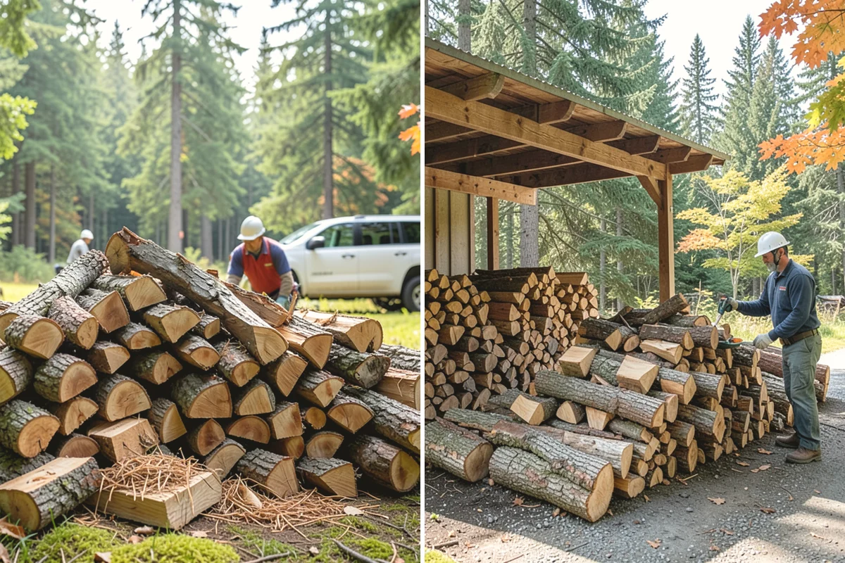 Urban Wood Recycling in Yarrow Point, King County, WA - Collect wood recovered from urban tree work