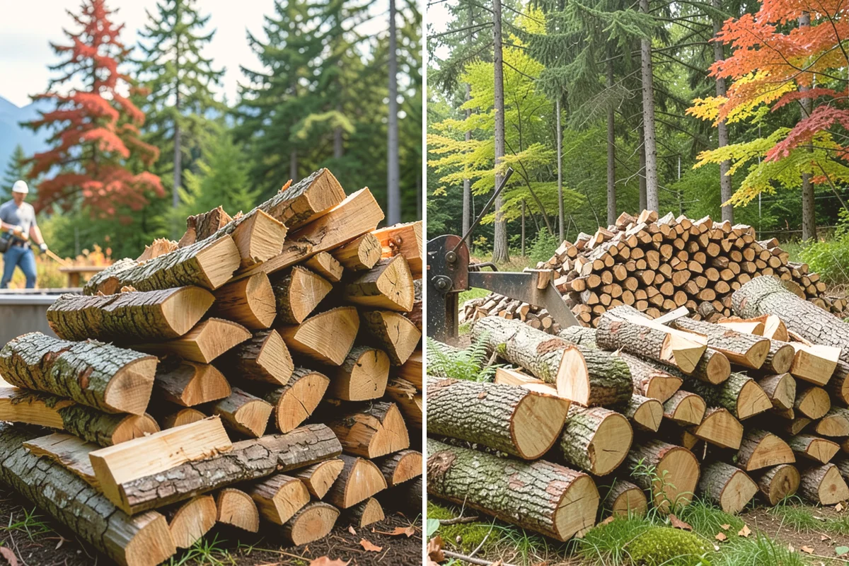 Vacation Rental Firewood in Algona, King County, WA - We review your booking pace and firewood use