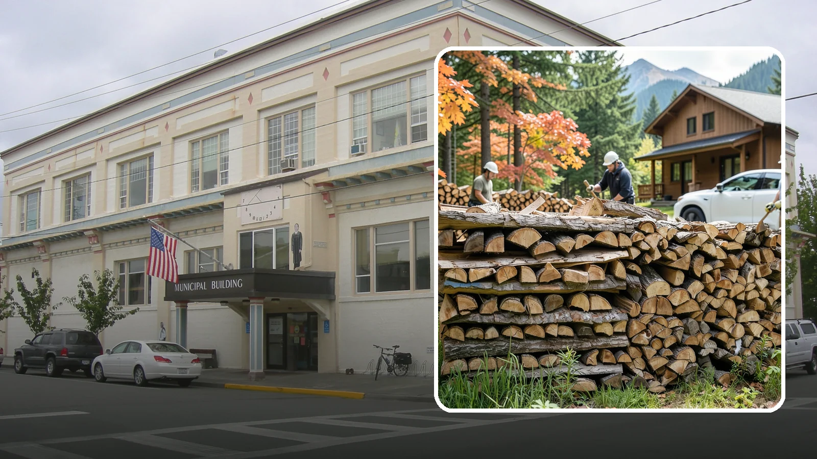 Vacation Rental Firewood in Anacortes, Skagit County, WA - Turnkey firewood restocking for vacation rentals so guests always find a full woodpile.