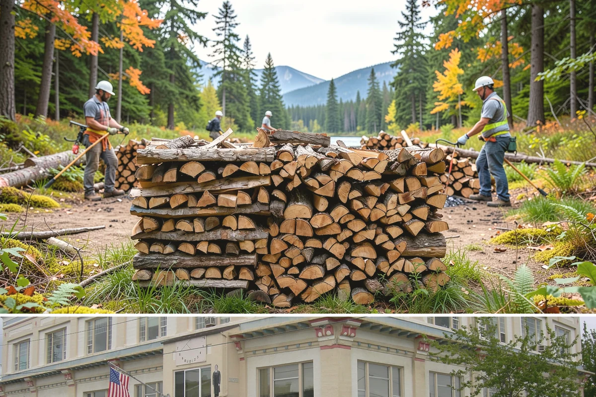 Vacation Rental Firewood in Anacortes, Skagit County, WA - Bookings surge in summer and around holidays, so increase restock frequency ahead of those windows.
