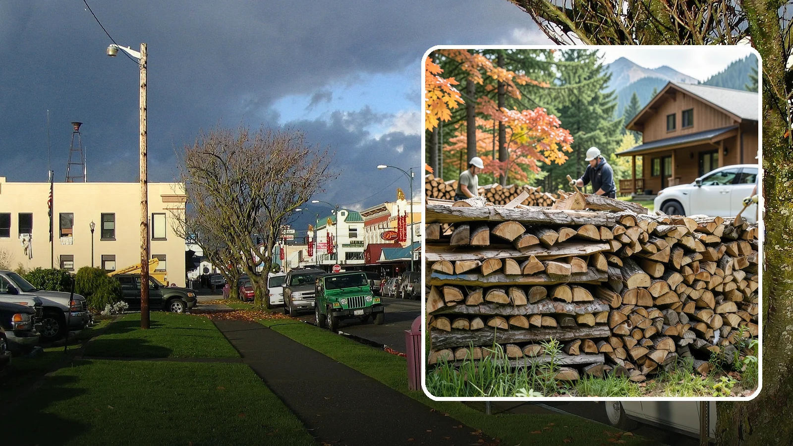 Vacation Rental Firewood in Arlington, Snohomish County, WA - Turnkey firewood restocking for vacation rentals so guests always find a full woodpile.