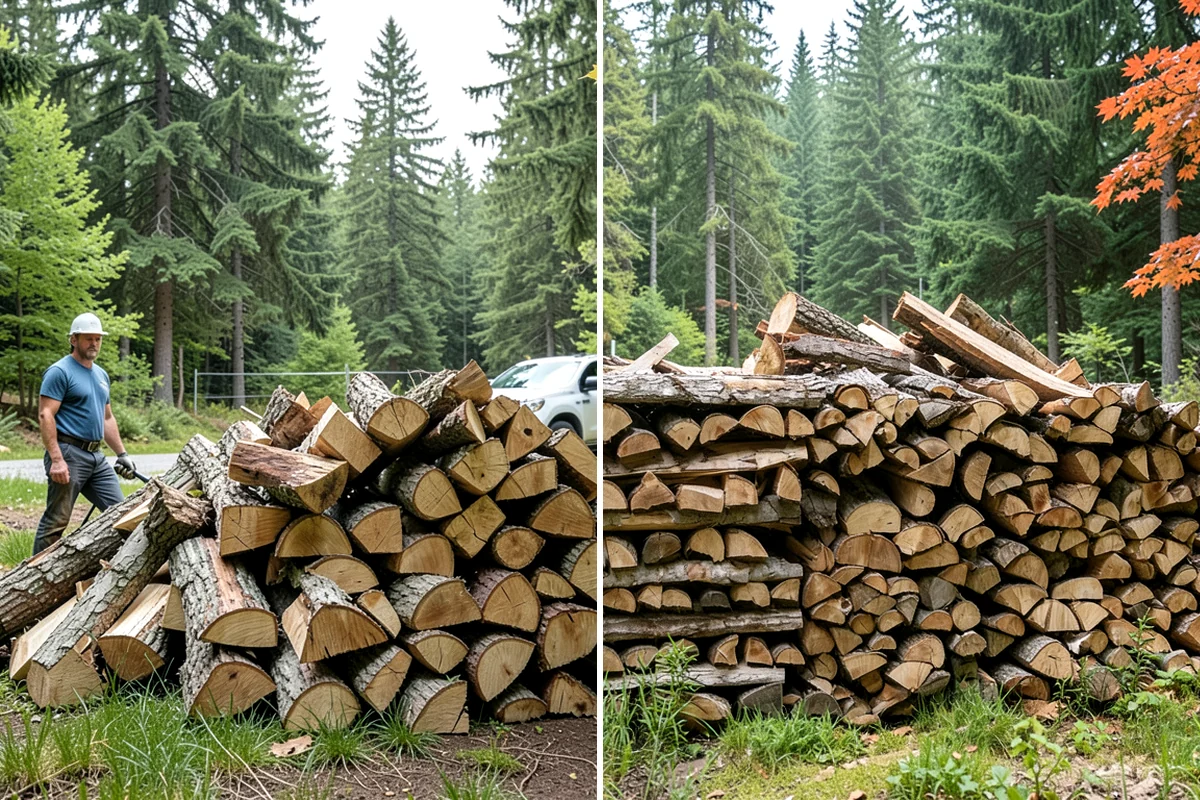 Vacation Rental Firewood in Arlington, Snohomish County, WA - We review your booking pace and firewood use