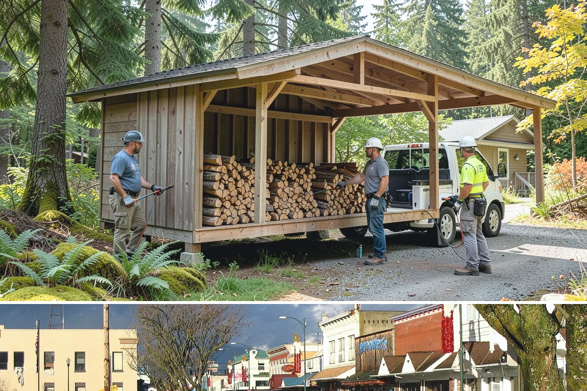 Vacation Rental Firewood in Arlington, Snohomish County, WA - Bookings surge in summer and around holidays, so increase restock frequency ahead of those windows.