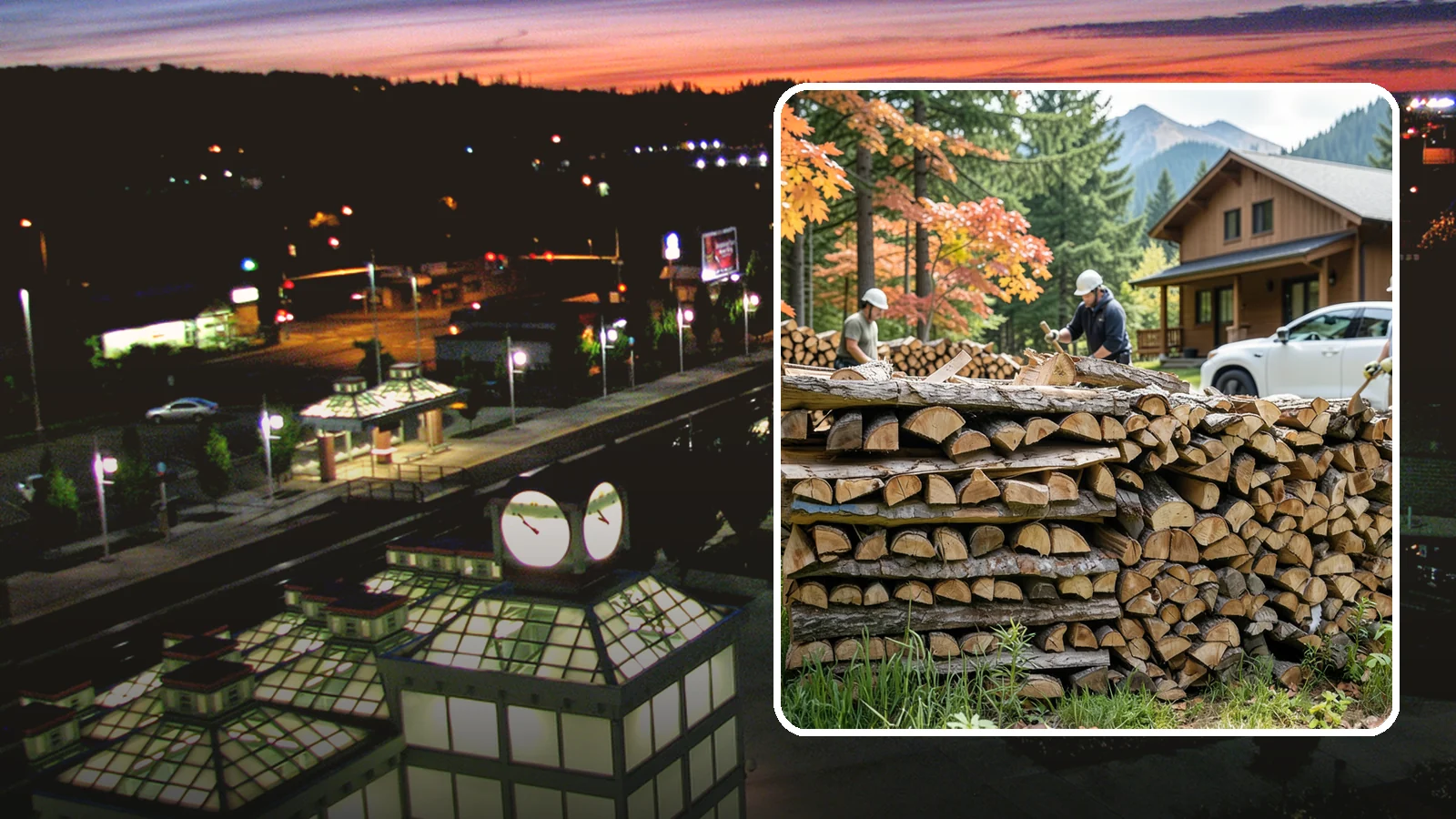 Vacation Rental Firewood in Auburn, King County, WA - Turnkey firewood restocking for vacation rentals so guests always find a full woodpile.
