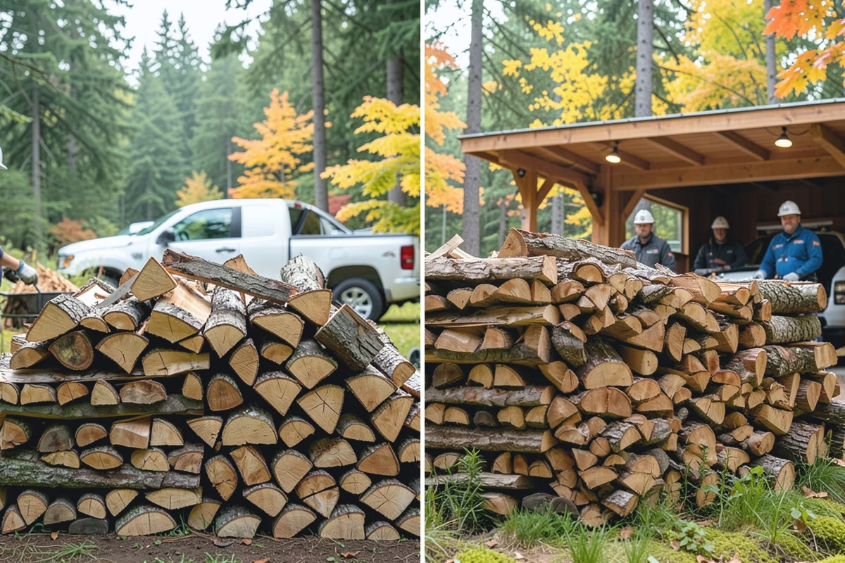 Vacation Rental Firewood in Auburn, King County, WA - We review your booking pace and firewood use