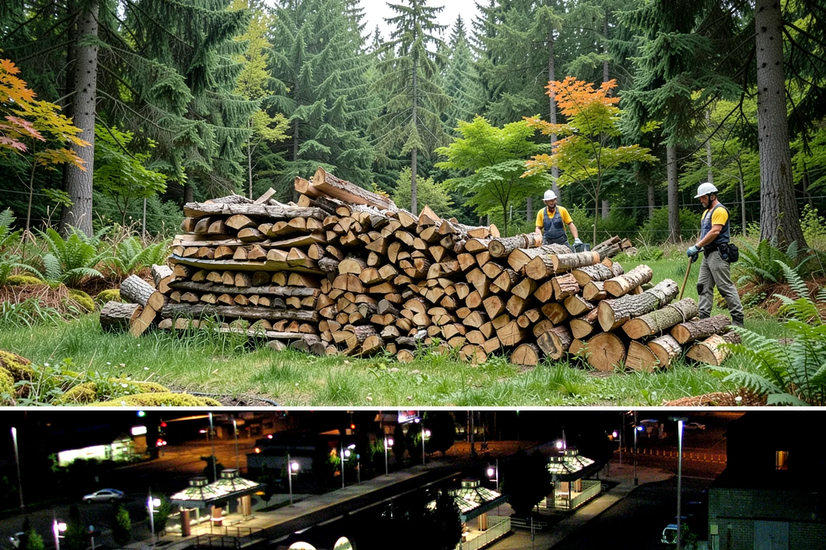 Vacation Rental Firewood in Auburn, King County, WA - Bookings surge in summer and around holidays, so increase restock frequency ahead of those windows.