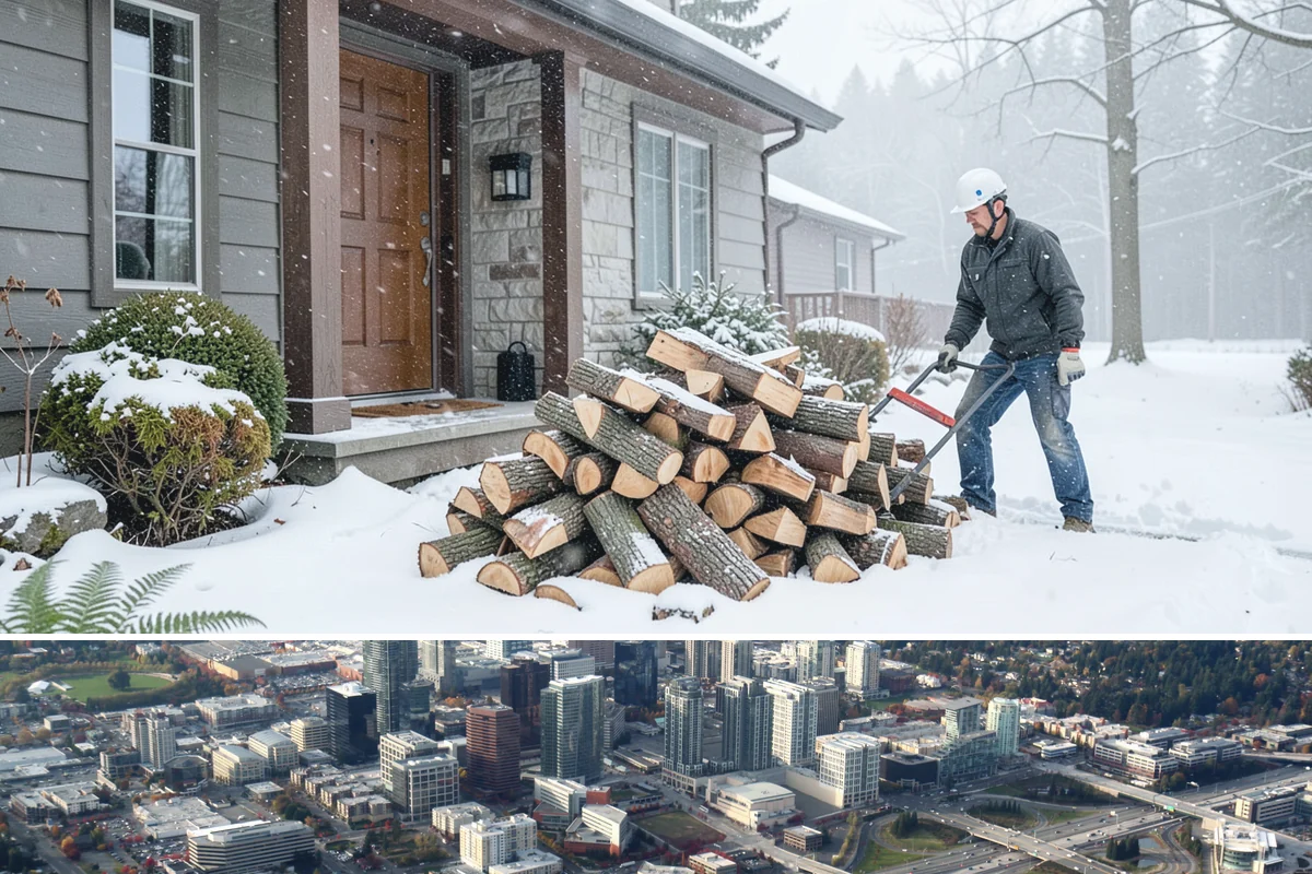 Vacation Rental Firewood in Bellevue, King County, WA - Bookings surge in summer and around holidays, so increase restock frequency ahead of those windows.