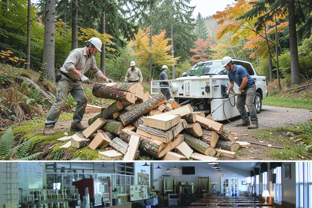 Vacation Rental Firewood in Black Diamond, King County, WA - Bookings surge in summer and around holidays, so increase restock frequency ahead of those windows.