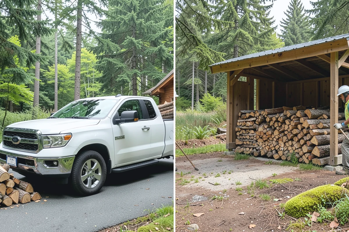 Vacation Rental Firewood in Bonney Lake, Pierce County, WA - We review your booking pace and firewood use