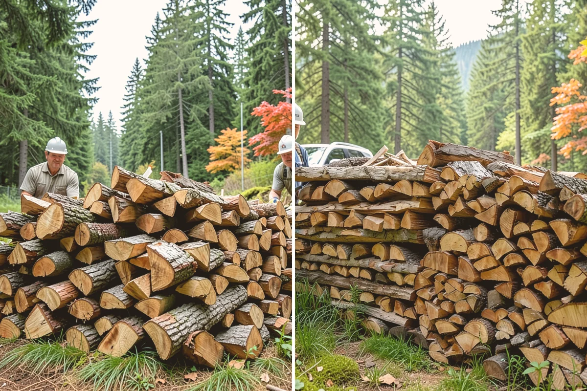 Vacation Rental Firewood in Brier, Snohomish County, WA - We review your booking pace and firewood use