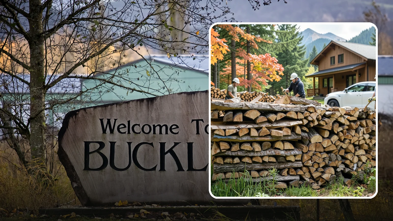 Vacation Rental Firewood in Buckley, Pierce County, WA - Turnkey firewood restocking for vacation rentals so guests always find a full woodpile.