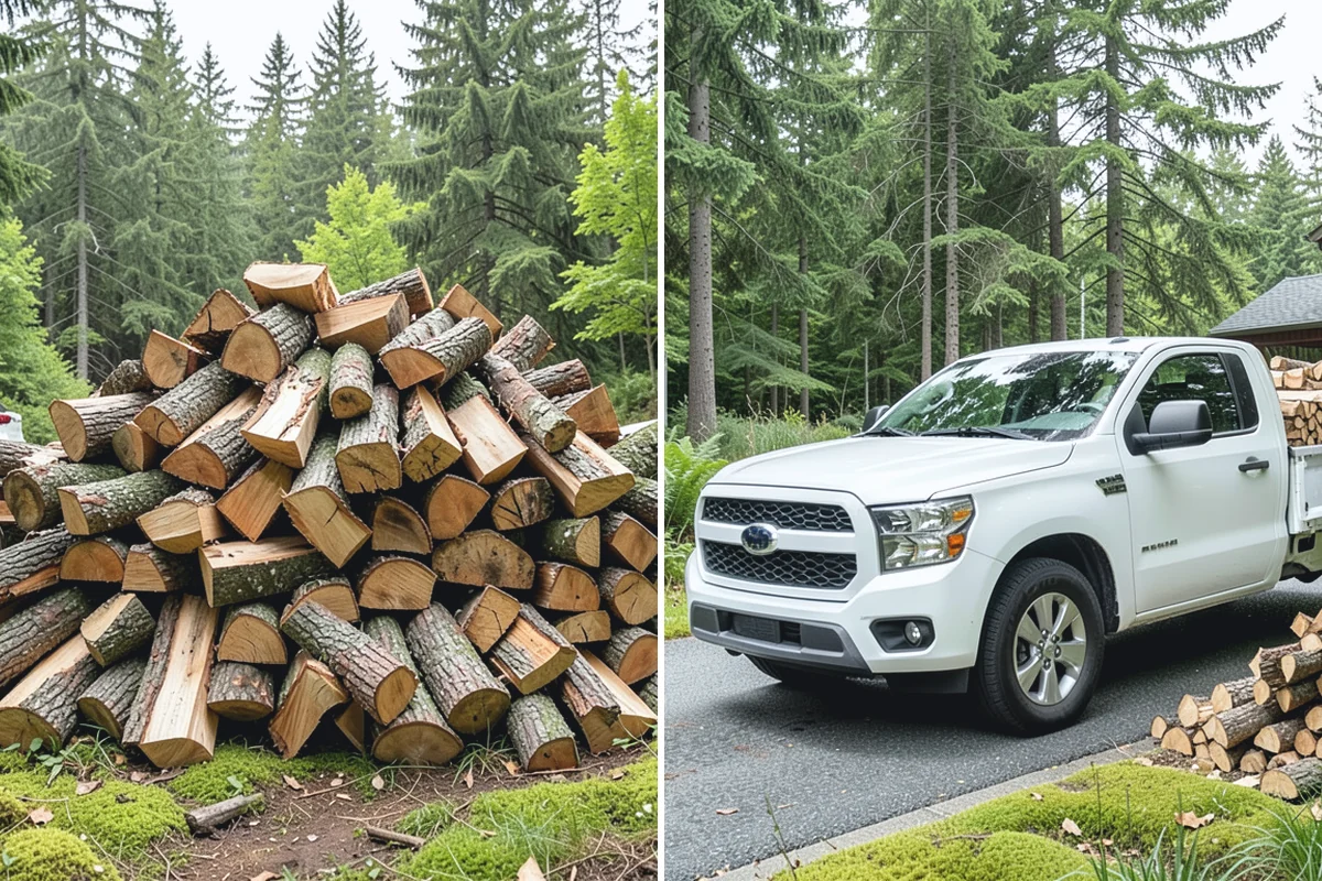 Vacation Rental Firewood in Buckley, Pierce County, WA - We review your booking pace and firewood use