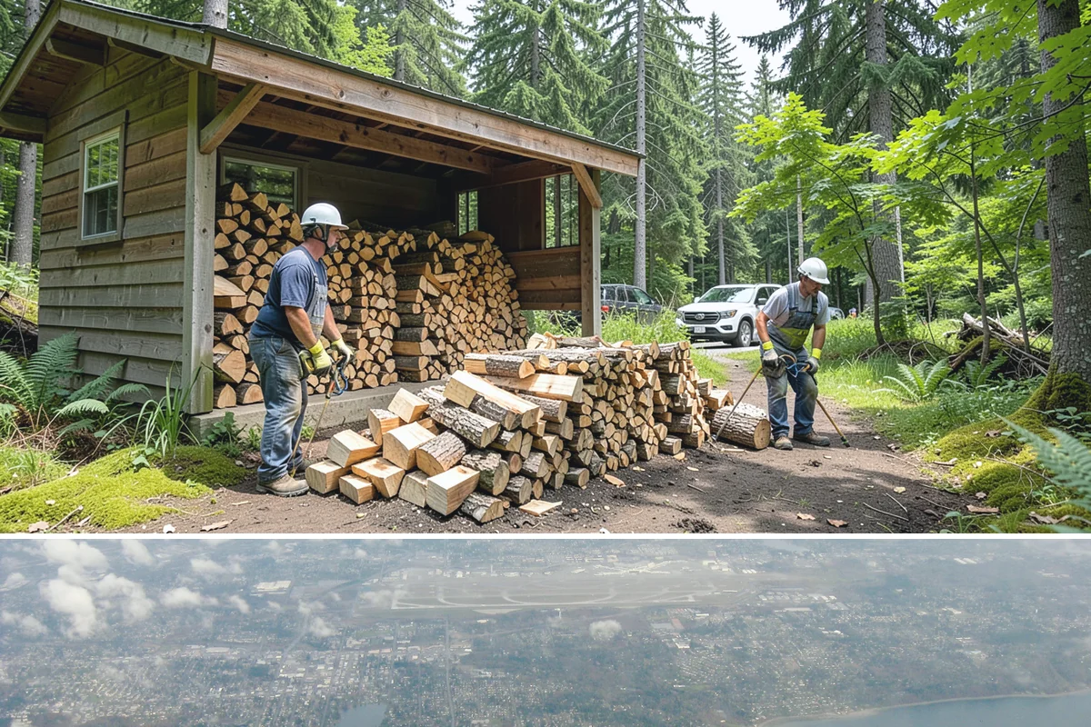 Vacation Rental Firewood in Burien, King County, WA - Bookings surge in summer and around holidays, so increase restock frequency ahead of those windows.