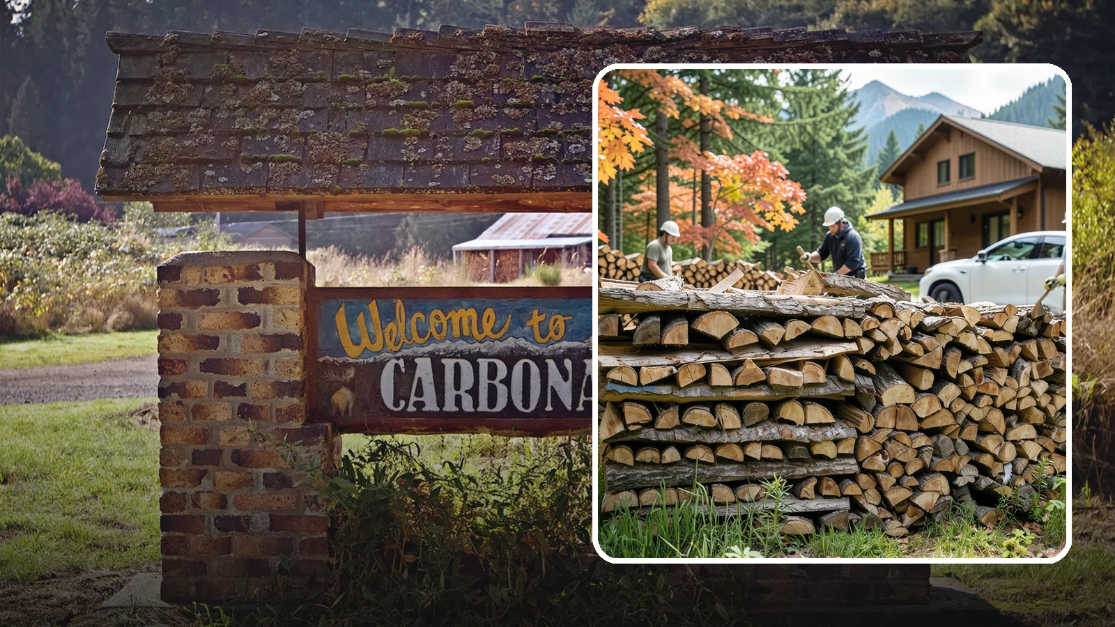 Vacation Rental Firewood in Carbonado, Pierce County, WA - Turnkey firewood restocking for vacation rentals so guests always find a full woodpile.