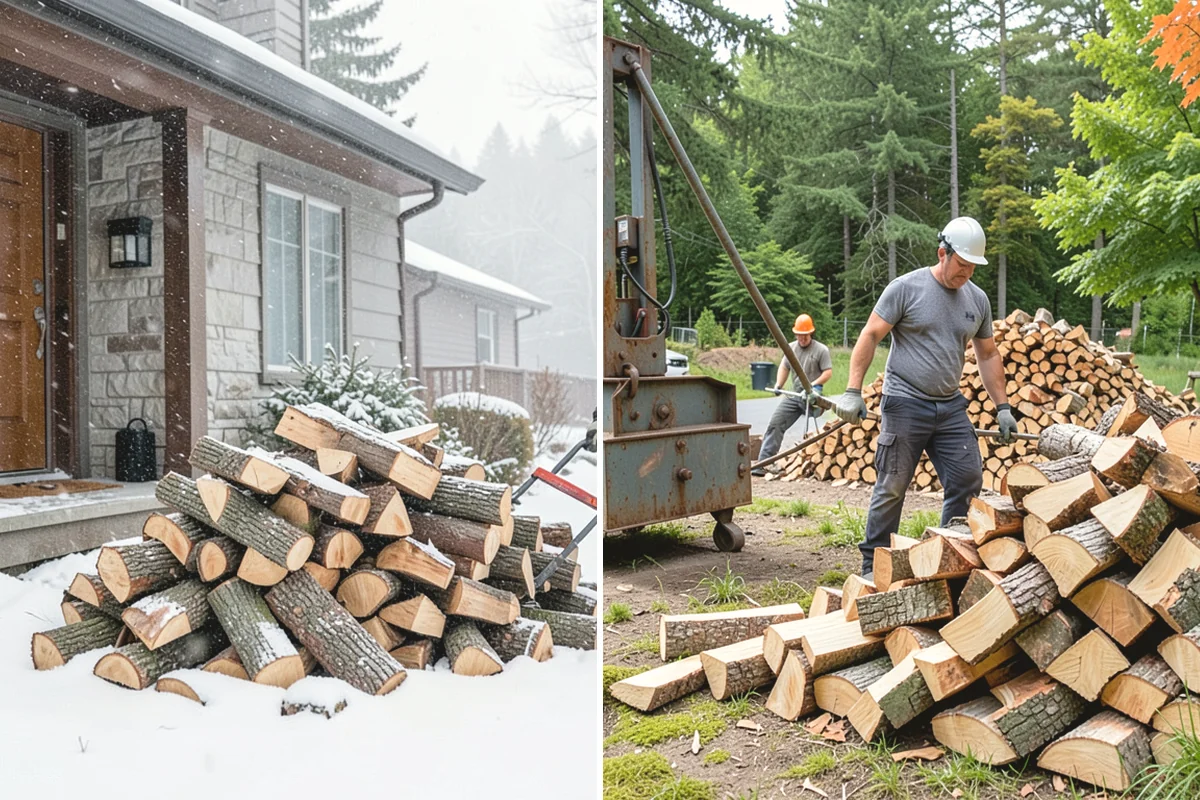 Vacation Rental Firewood in Carnation, King County, WA - We review your booking pace and firewood use