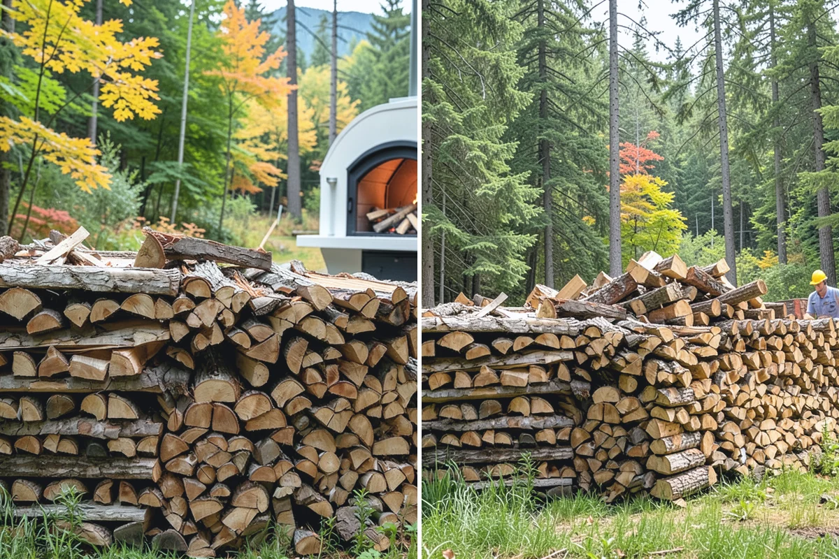Vacation Rental Firewood in Darrington, Snohomish County, WA - We review your booking pace and firewood use