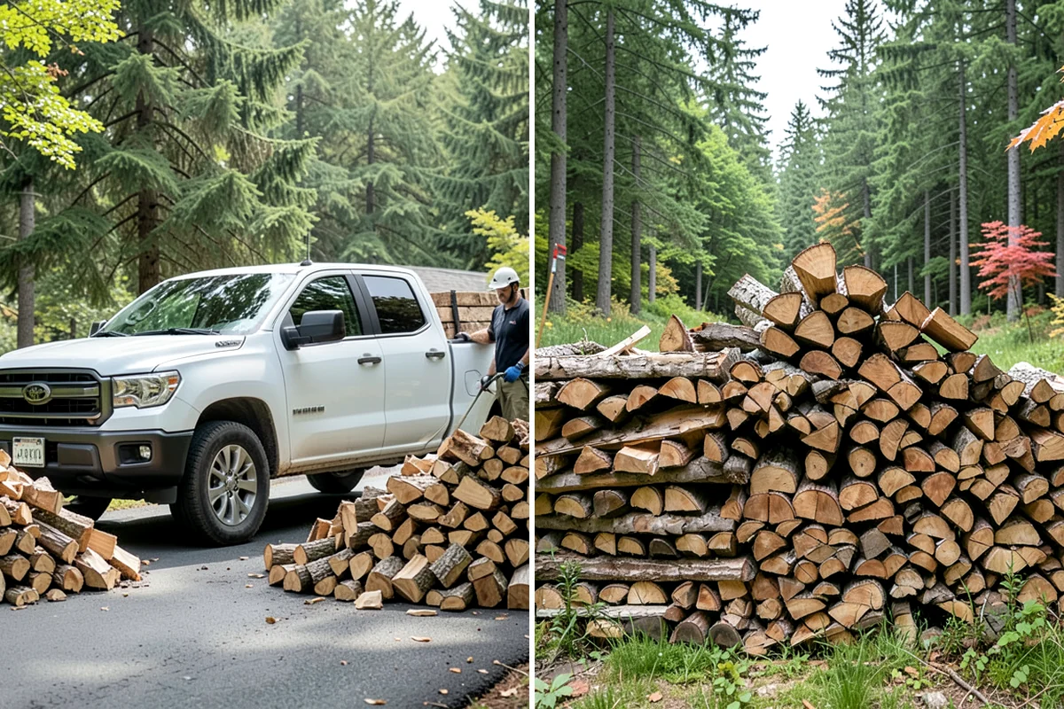 Vacation Rental Firewood in DuPont, Pierce County, WA - We review your booking pace and firewood use