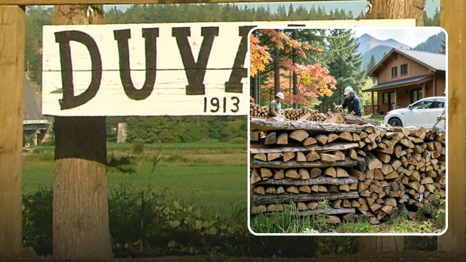 Vacation Rental Firewood in Duvall, King County, WA - Turnkey firewood restocking for vacation rentals so guests always find a full woodpile.