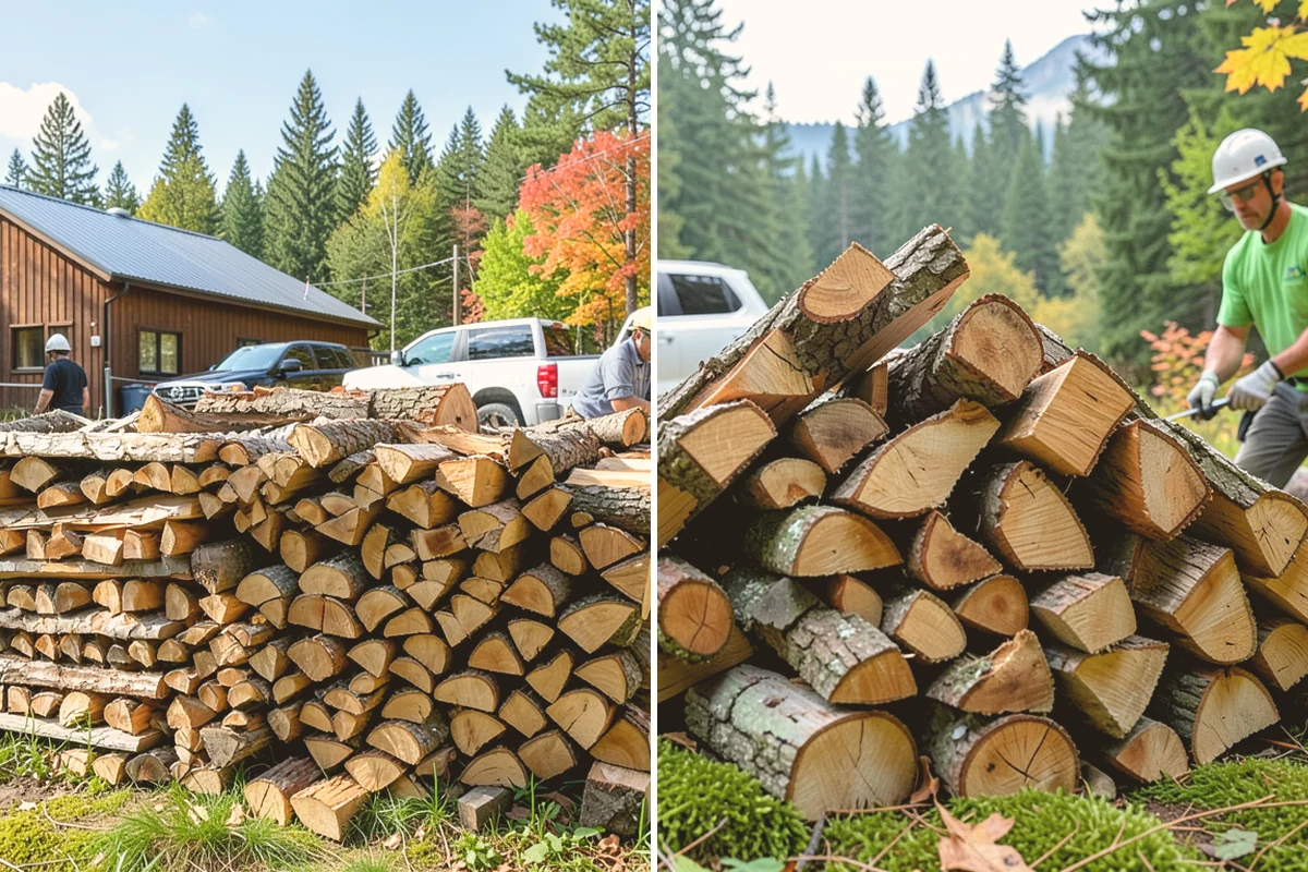 Vacation Rental Firewood in Eatonville, Pierce County, WA - We review your booking pace and firewood use