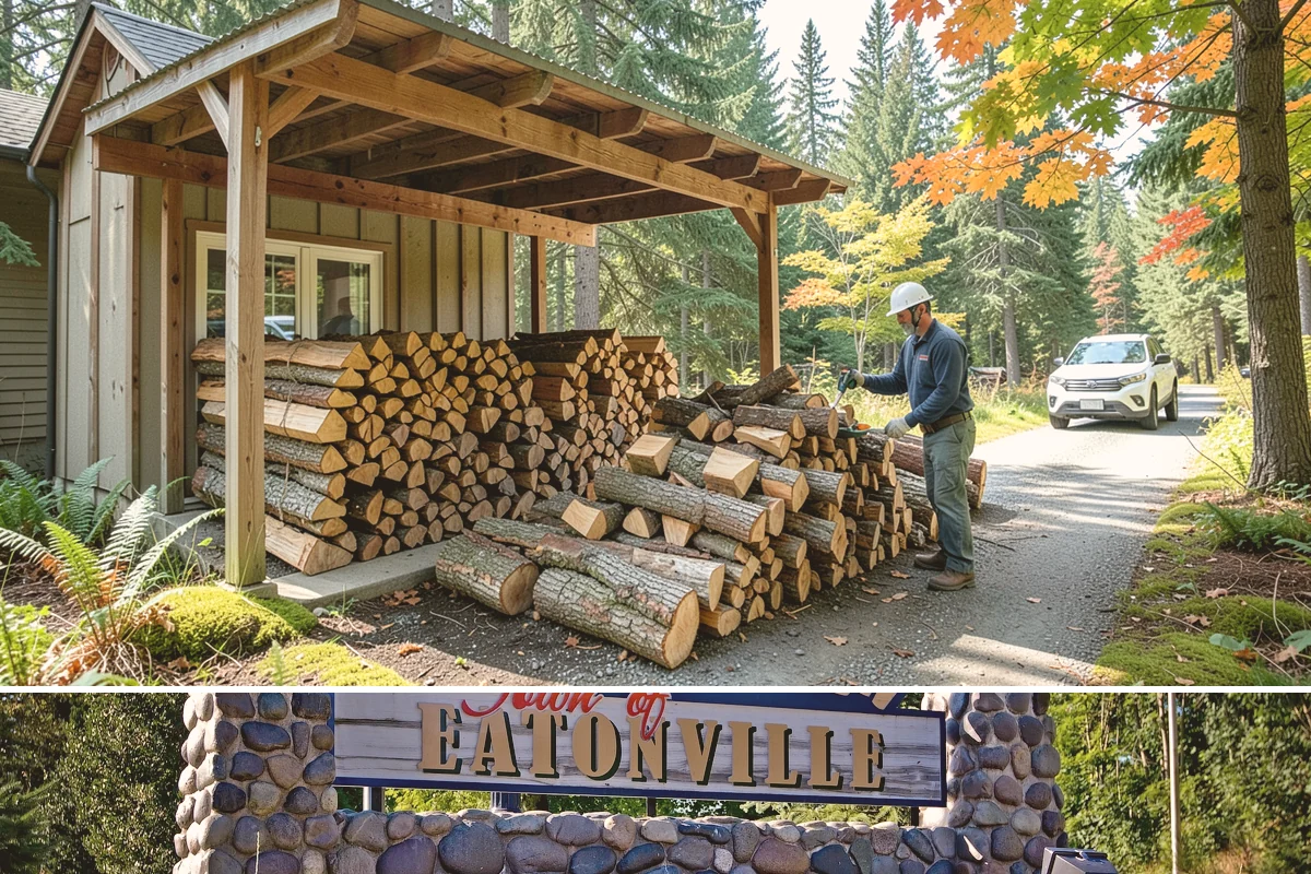 Vacation Rental Firewood in Eatonville, Pierce County, WA - Bookings surge in summer and around holidays, so increase restock frequency ahead of those windows.