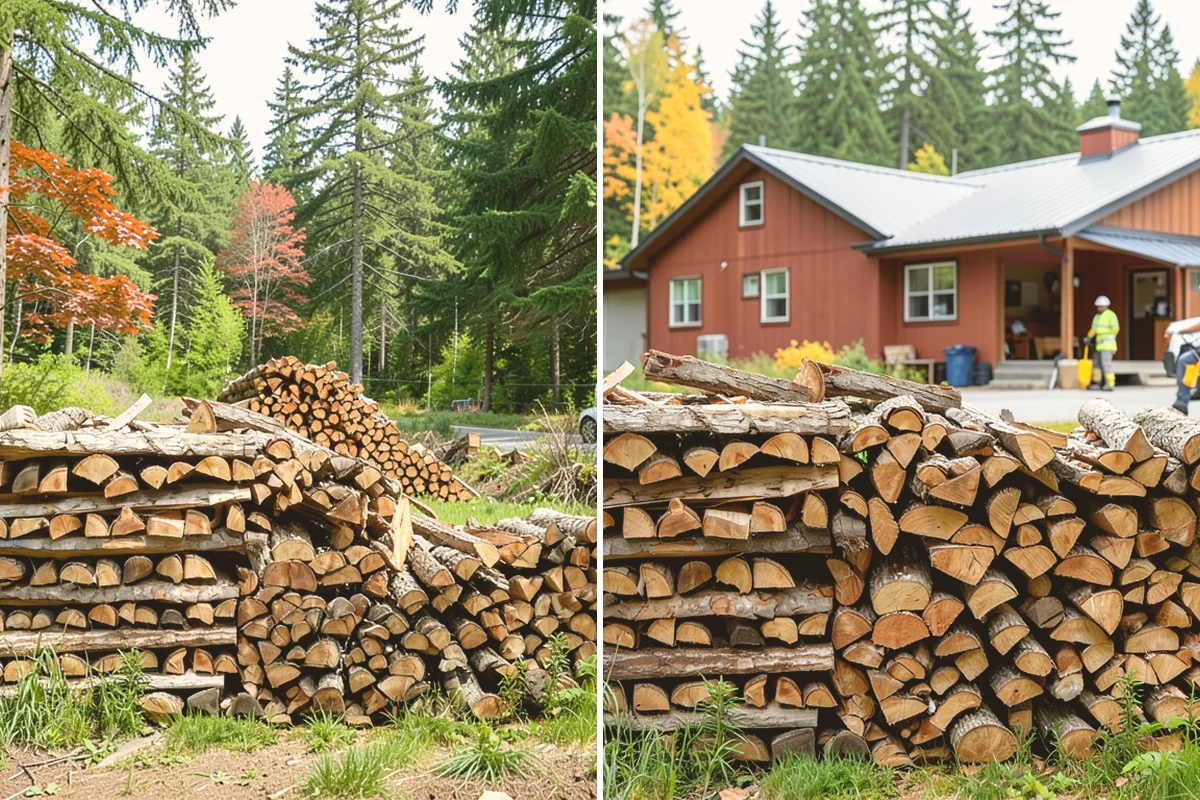 Vacation Rental Firewood in Edmonds, Snohomish County, WA - We review your booking pace and firewood use