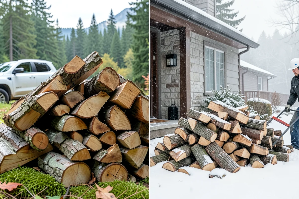 Vacation Rental Firewood in Federal Way, King County, WA - We review your booking pace and firewood use