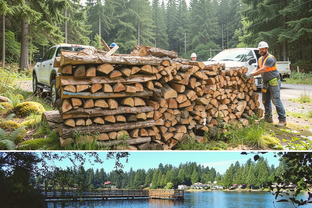 Vacation Rental Firewood in Federal Way, King County, WA - Bookings surge in summer and around holidays, so increase restock frequency ahead of those windows.