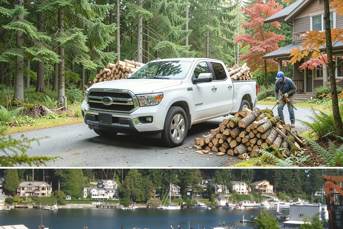 Vacation Rental Firewood in Gig Harbor, Pierce County, WA - Bookings surge in summer and around holidays, so increase restock frequency ahead of those windows.