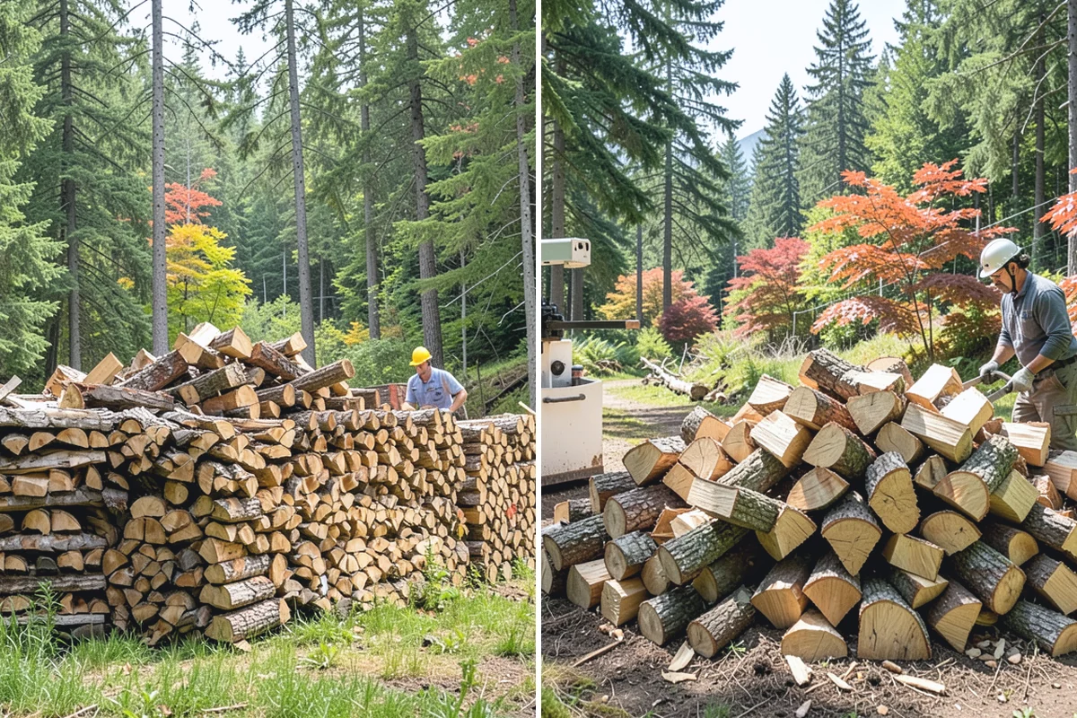 Vacation Rental Firewood in Gold Bar, Snohomish County, WA - We review your booking pace and firewood use