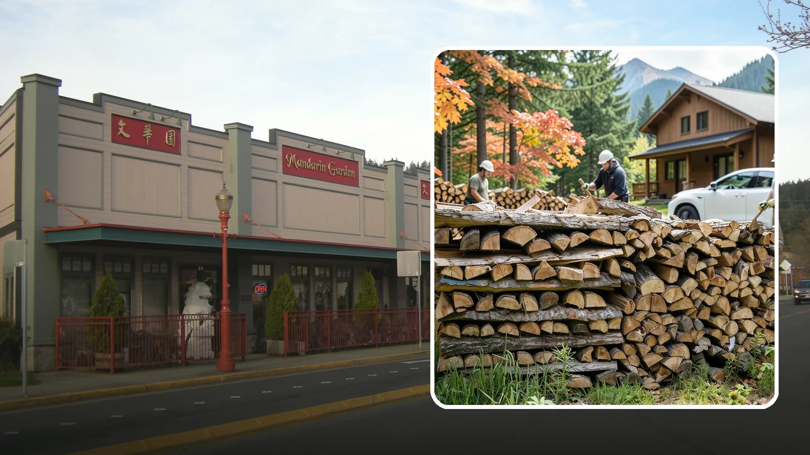 Vacation Rental Firewood in Issaquah, King County, WA - Turnkey firewood restocking for vacation rentals so guests always find a full woodpile.