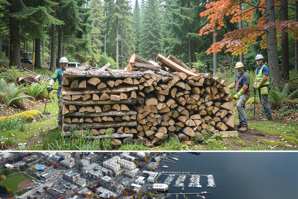 Vacation Rental Firewood in Kirkland, King County, WA - Bookings surge in summer and around holidays, so increase restock frequency ahead of those windows.