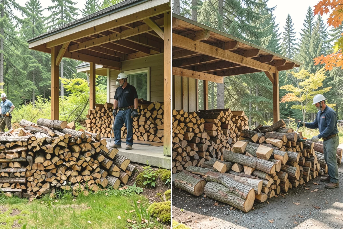 Vacation Rental Firewood in La Conner, Skagit County, WA - We review your booking pace and firewood use